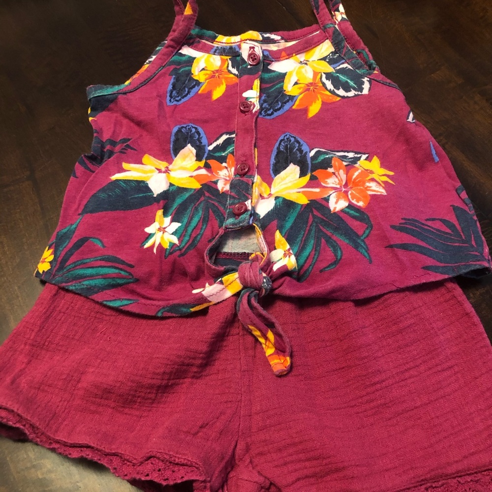 Old Navy tank and short set